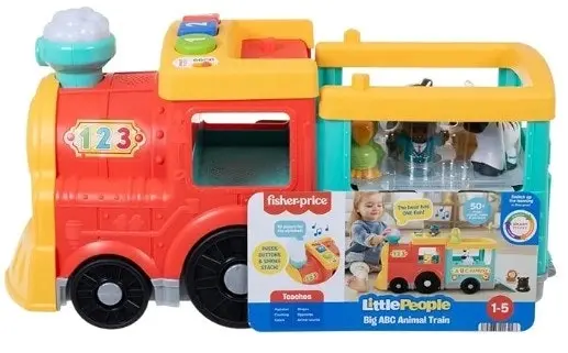 Fisher-Price Little People Big ABC Animal Train