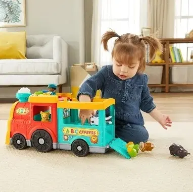 Fisher-Price Little People Big ABC Animal Train