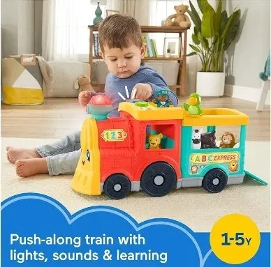 Fisher-Price Little People Big ABC Animal Train