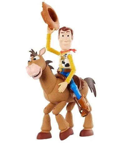 Disney Pixar Toy Story 4 Woody and Bullseye 2-Character Pack