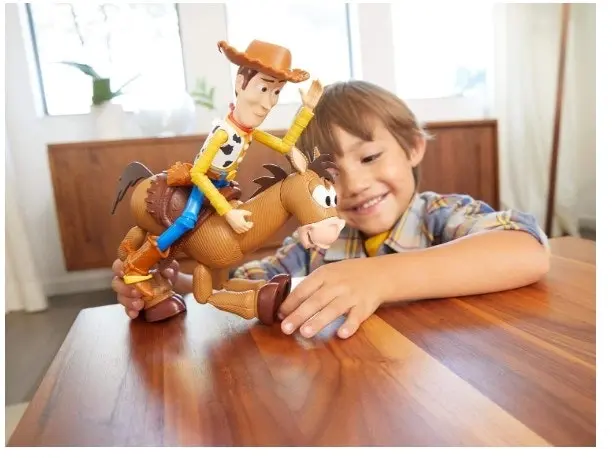 Disney Pixar Toy Story 4 Woody and Bullseye 2-Character Pack