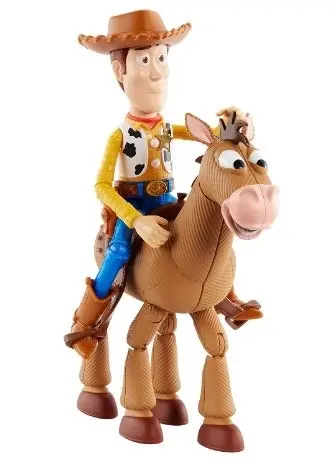 Disney Pixar Toy Story 4 Woody and Bullseye 2-Character Pack