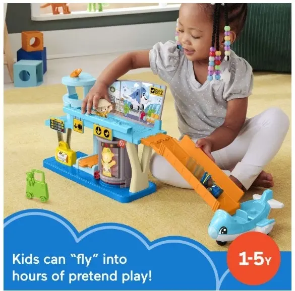 Little People Everyday Adventures Airport Play Set