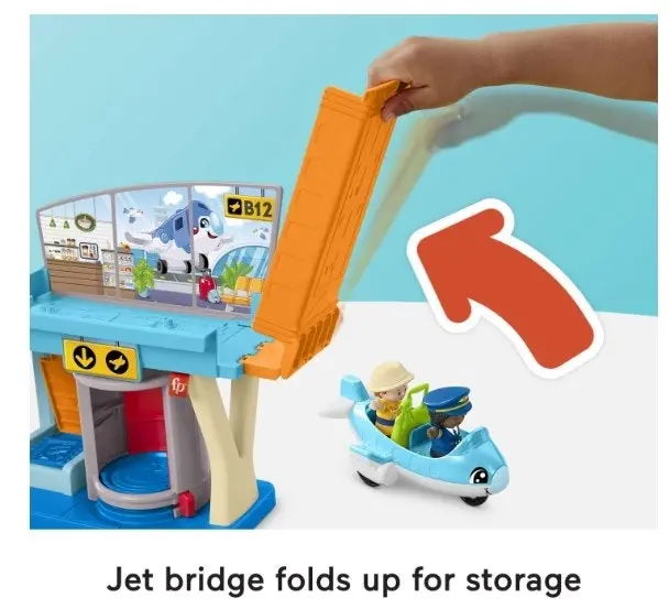 Little People Everyday Adventures Airport Play Set