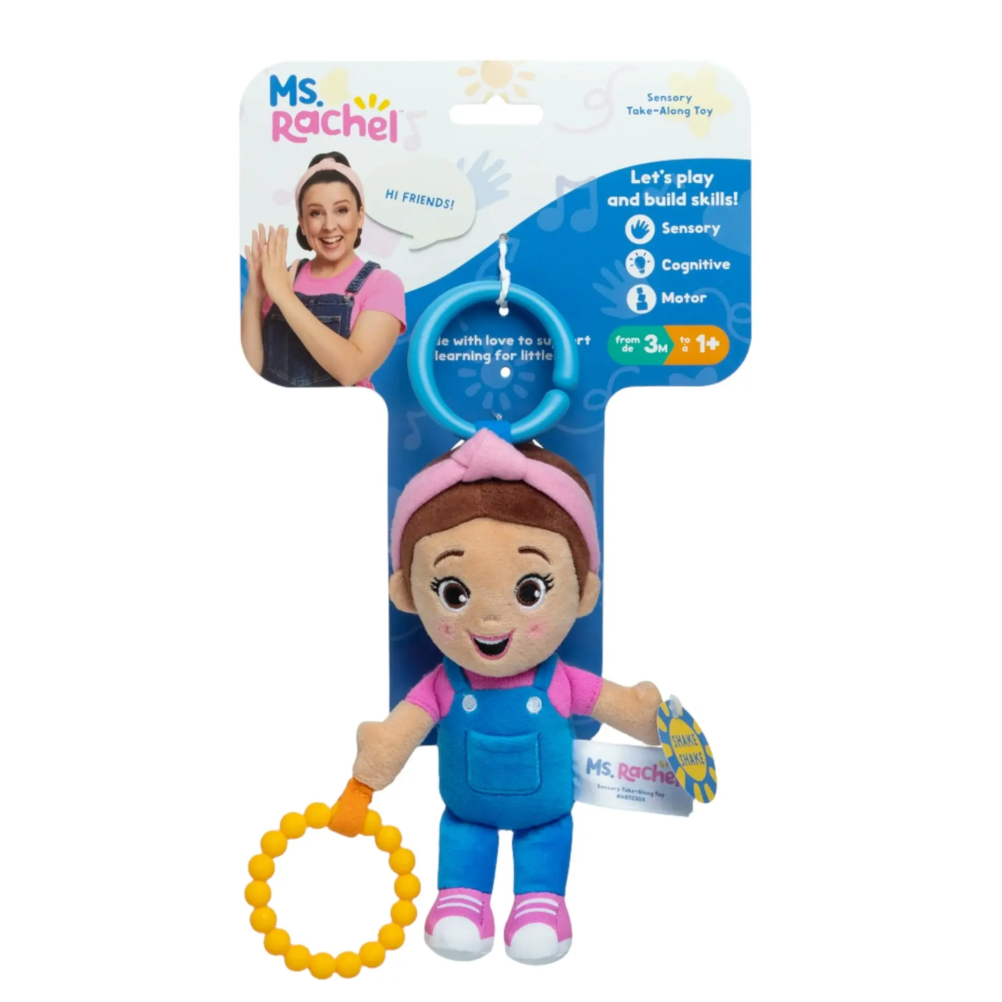 Ms Rachel Sensory Take-Along Toy