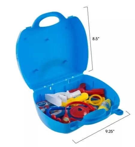 Kid's Doctor Pretend Play Set with Carrying Case