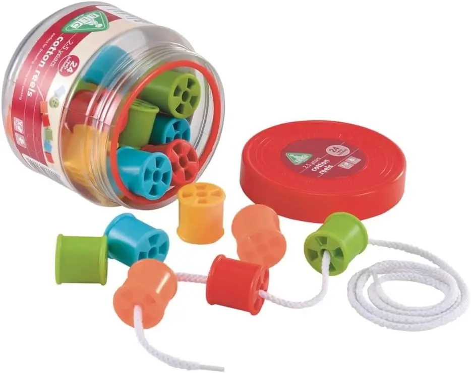 Early Learning Centre Cotton Reels Threading Toy Set