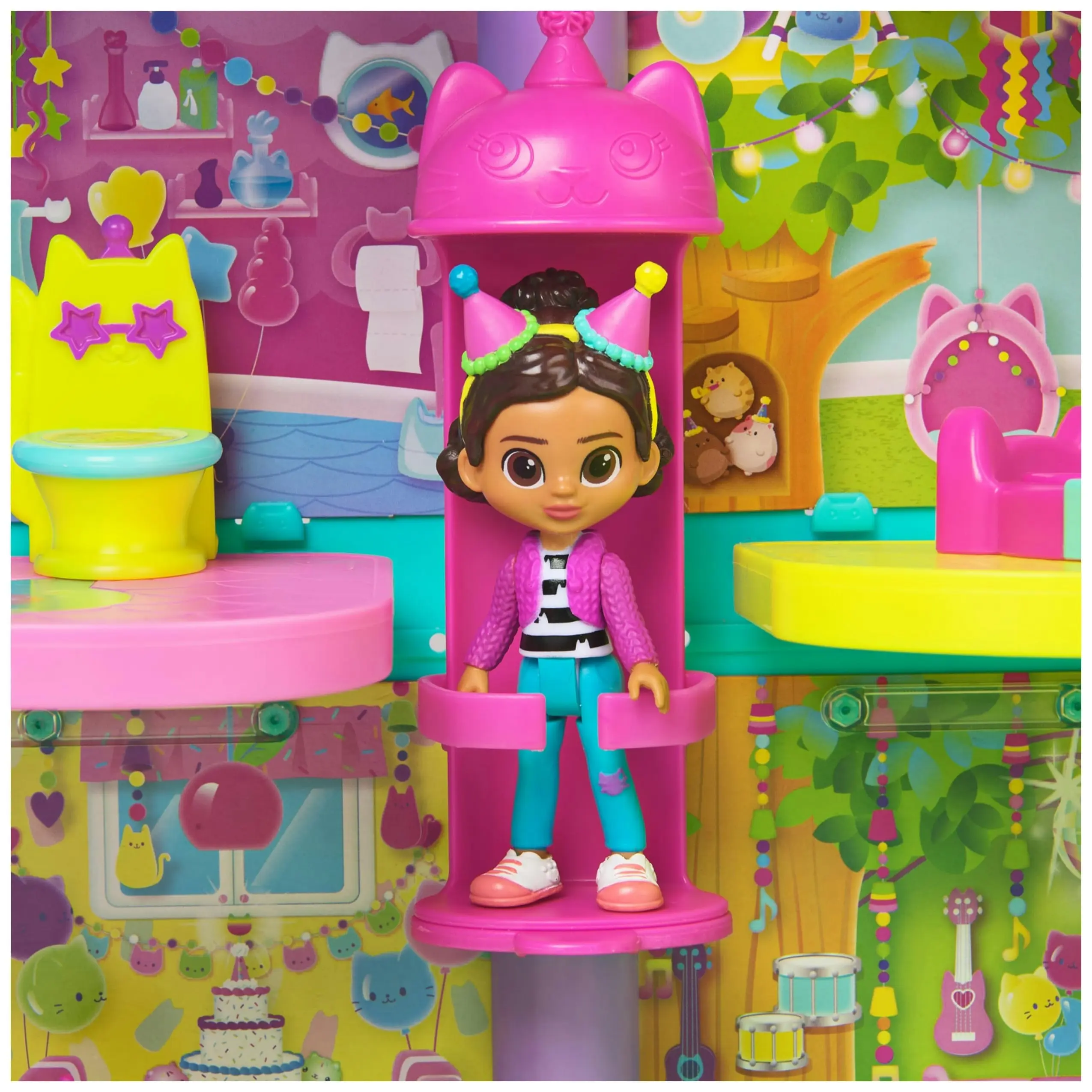 Gabby's Celebration Purrfect Dollhouse