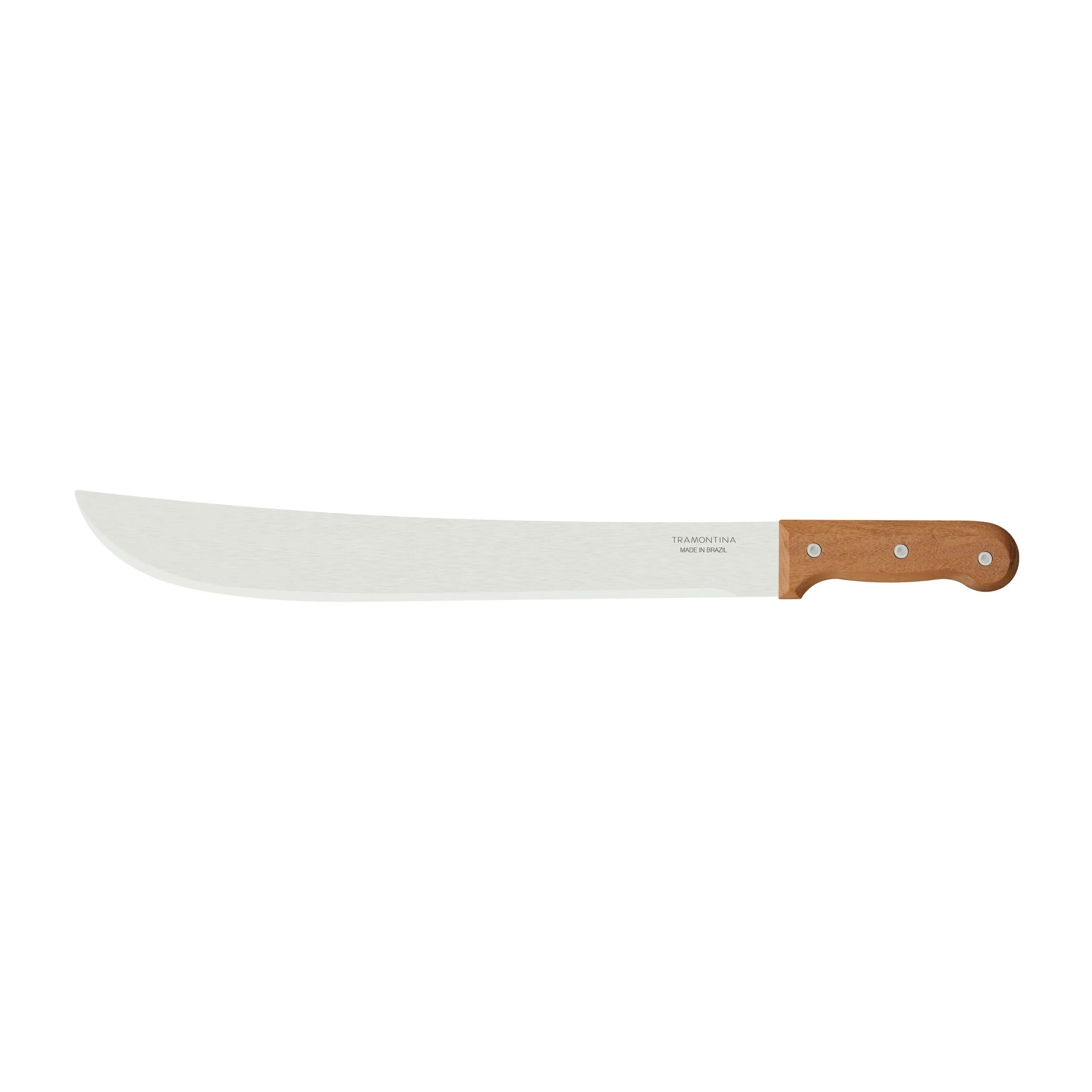 Tramontina Machete with Carbon Steel Blade and Wood Handle