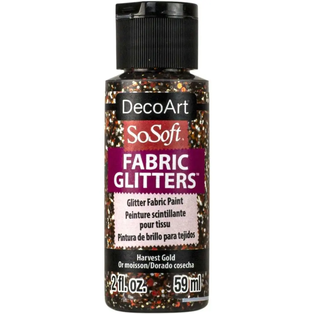 DecoArt SoSoft Fabric Glitters, 2oz