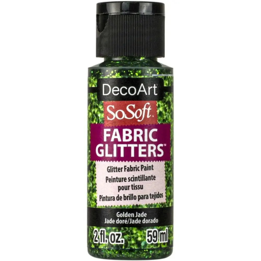 DecoArt SoSoft Fabric Glitters, 2oz