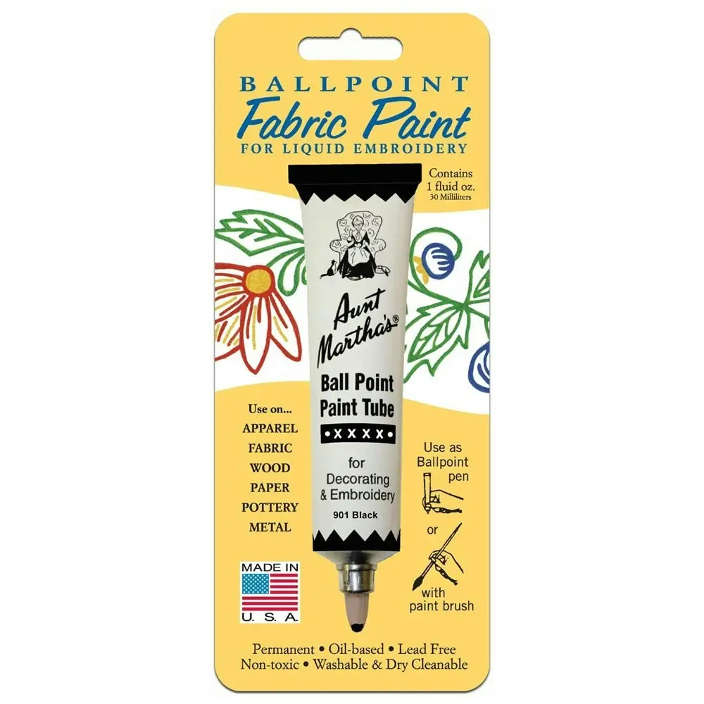 Aunt Martha's Ballpoint Paint Tube, 1oz