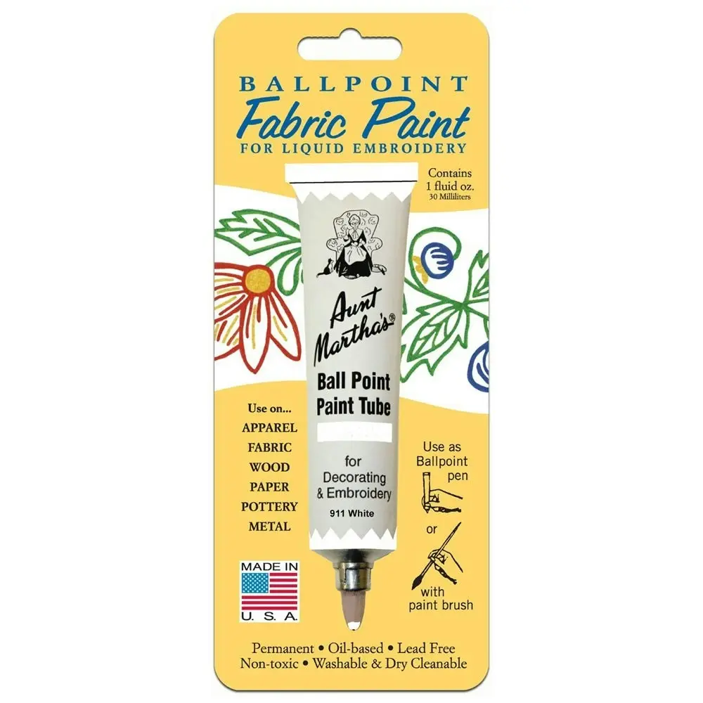 Aunt Martha's Ballpoint Paint Tube, 1oz