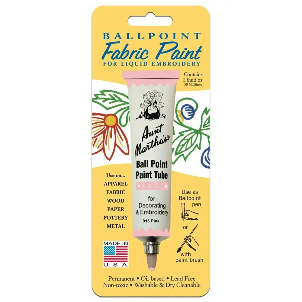 Aunt Martha's Ballpoint Paint Tube, 1oz