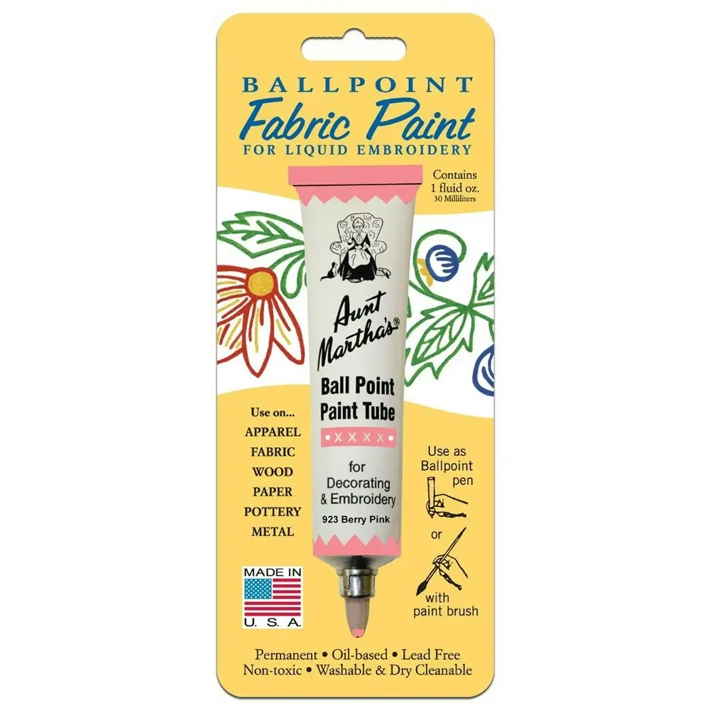 Aunt Martha's Ballpoint Paint Tube, 1oz