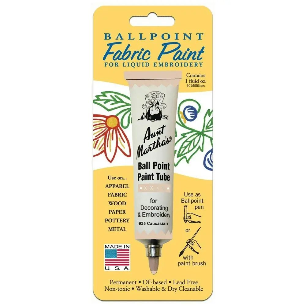 Aunt Martha's Ballpoint Paint Tube, 1oz