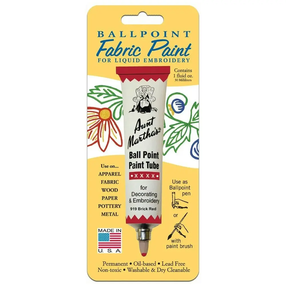 Aunt Martha's Ballpoint Paint Tube, 1oz