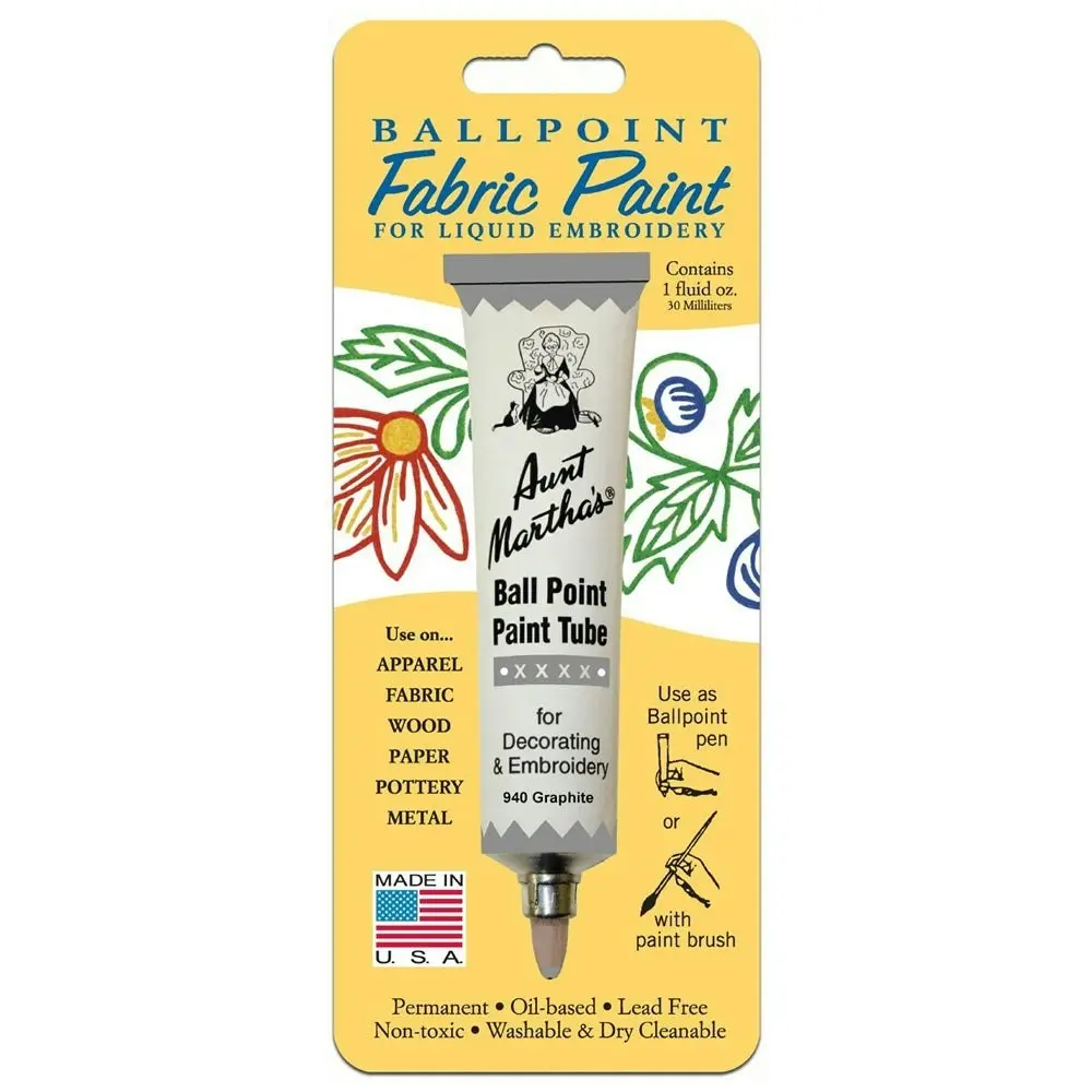 Aunt Martha's Ballpoint Paint Tube, 1oz