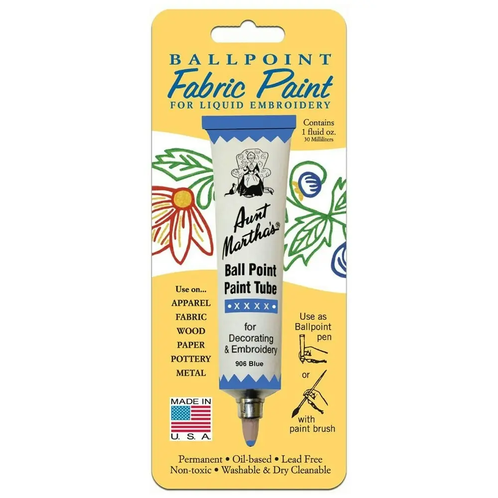 Aunt Martha's Ballpoint Paint Tube, 1oz