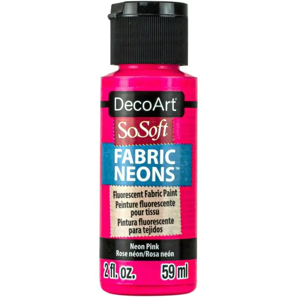 DecoArt SoSoft Fabric Neon, 2oz