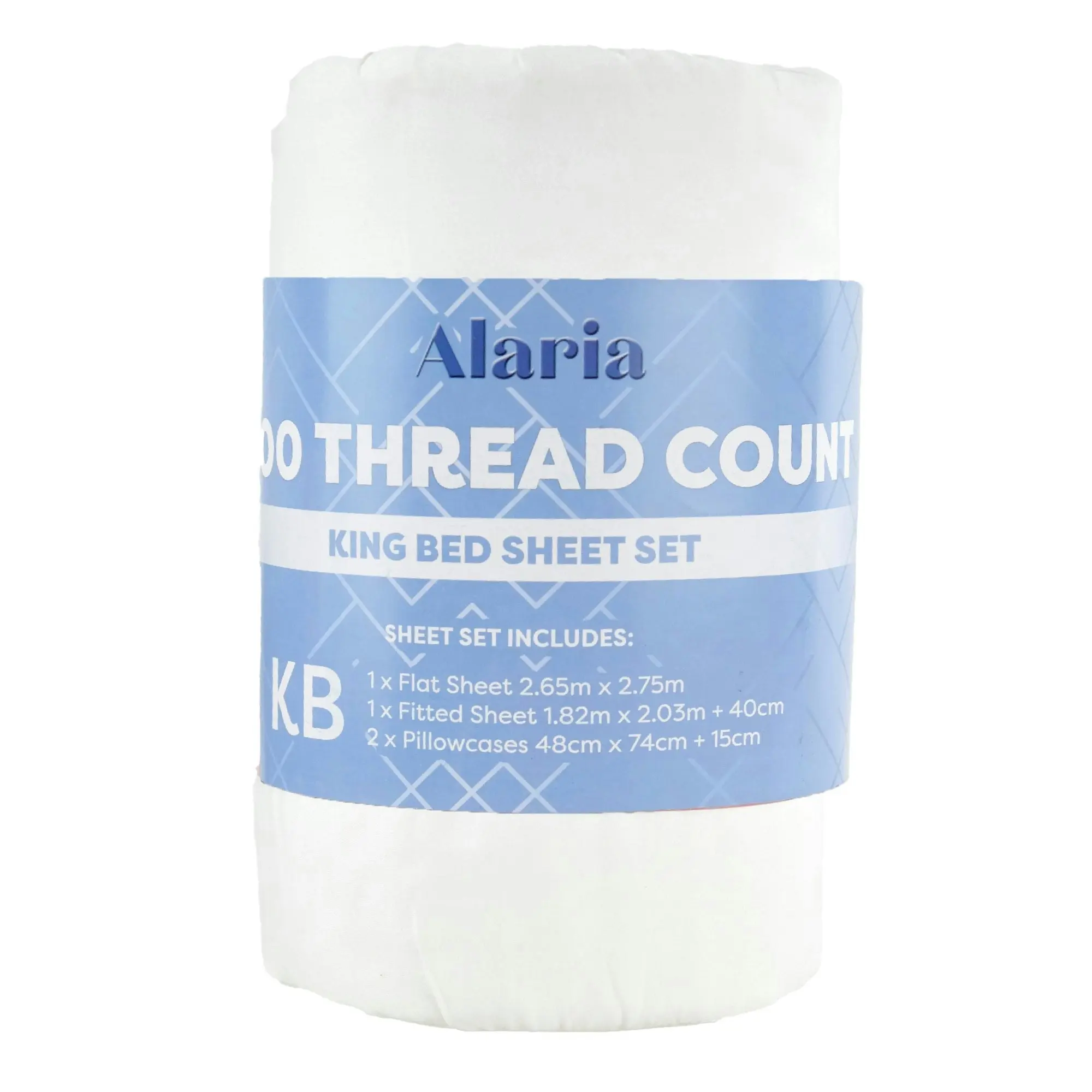 Alaria 1000TC Sheet Set, White