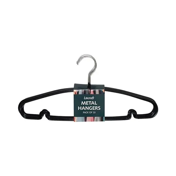 Metal Coat Hangers, 10pk