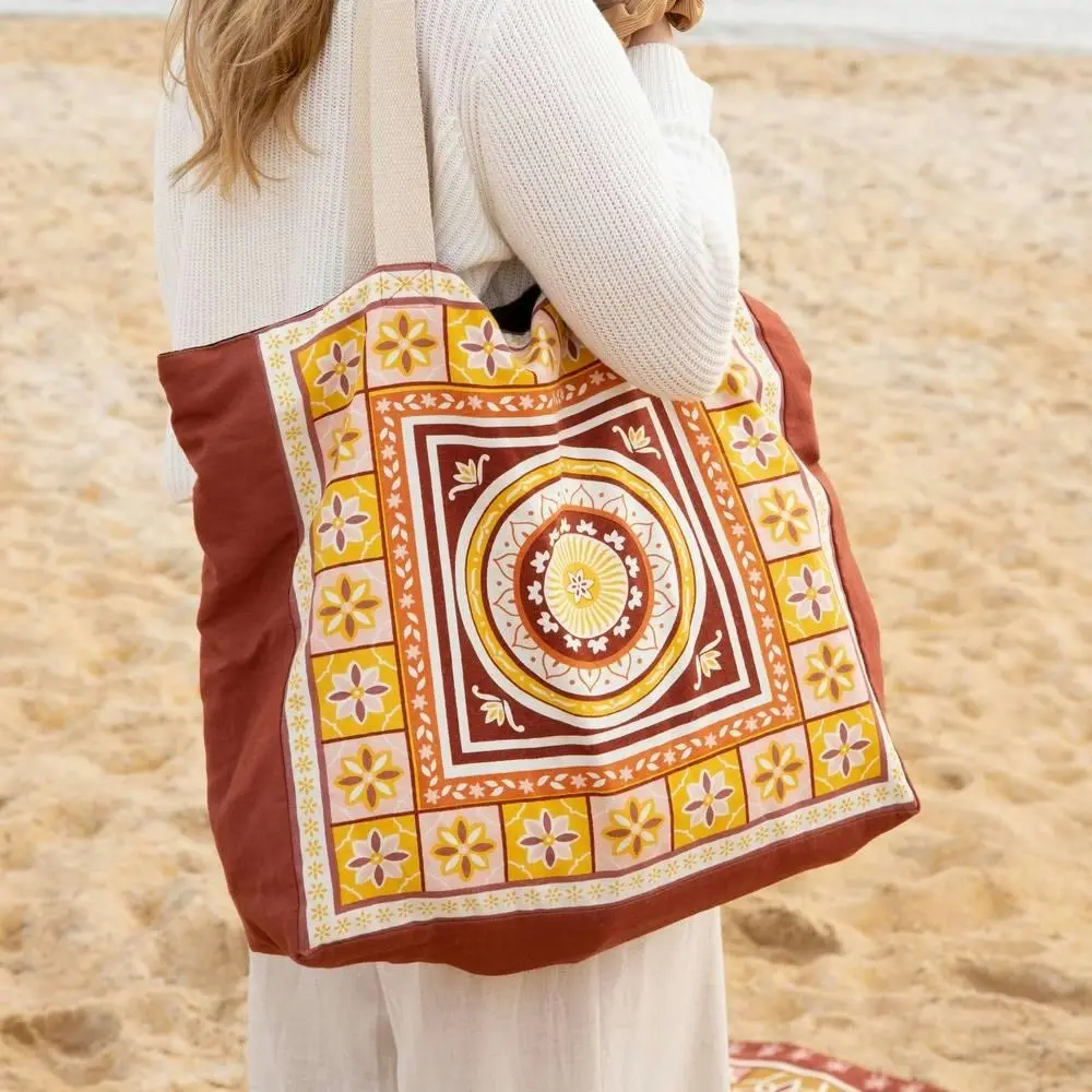 Kasbah Bag, Pink Multi- 40.5x43x10cm