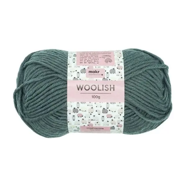 Makr Woolish Crochet & Knitting Yarn, 100g Acrylic Wool Yarn