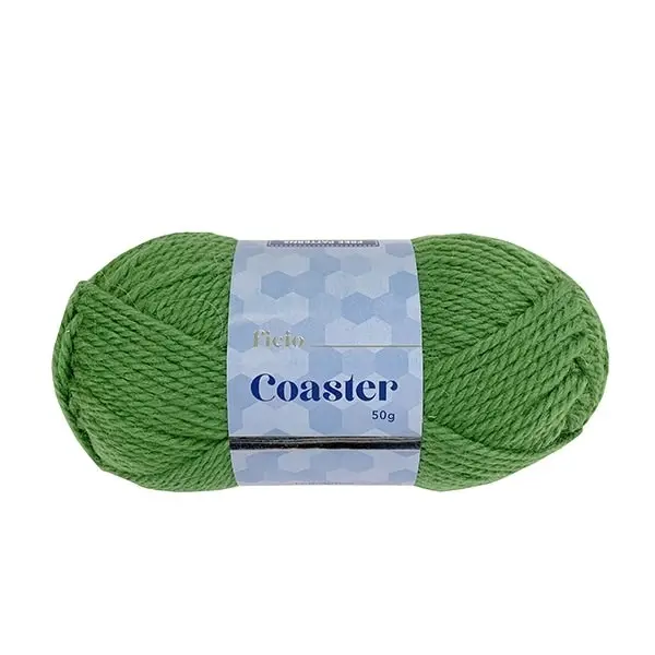 Ficio Coaster Crochet & Knitting Yarn, 50g Wool Alpaca Blend Yarn