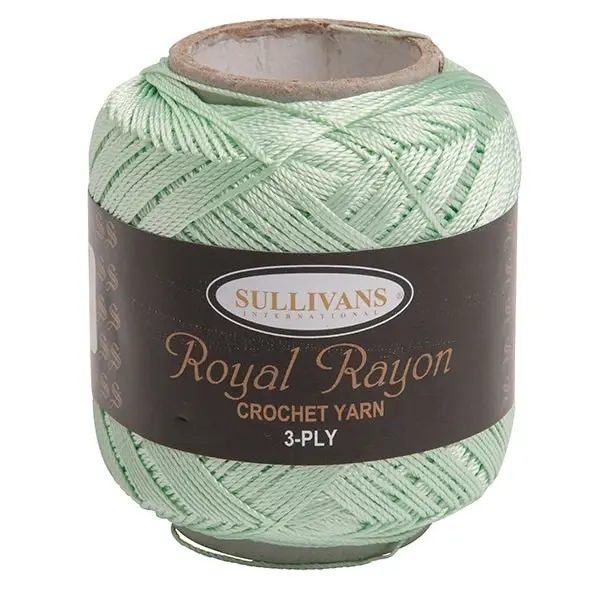 Sullivans Crochet 3ply Knitting & Crochet Yarn, 50g Royal Rayon Yarn