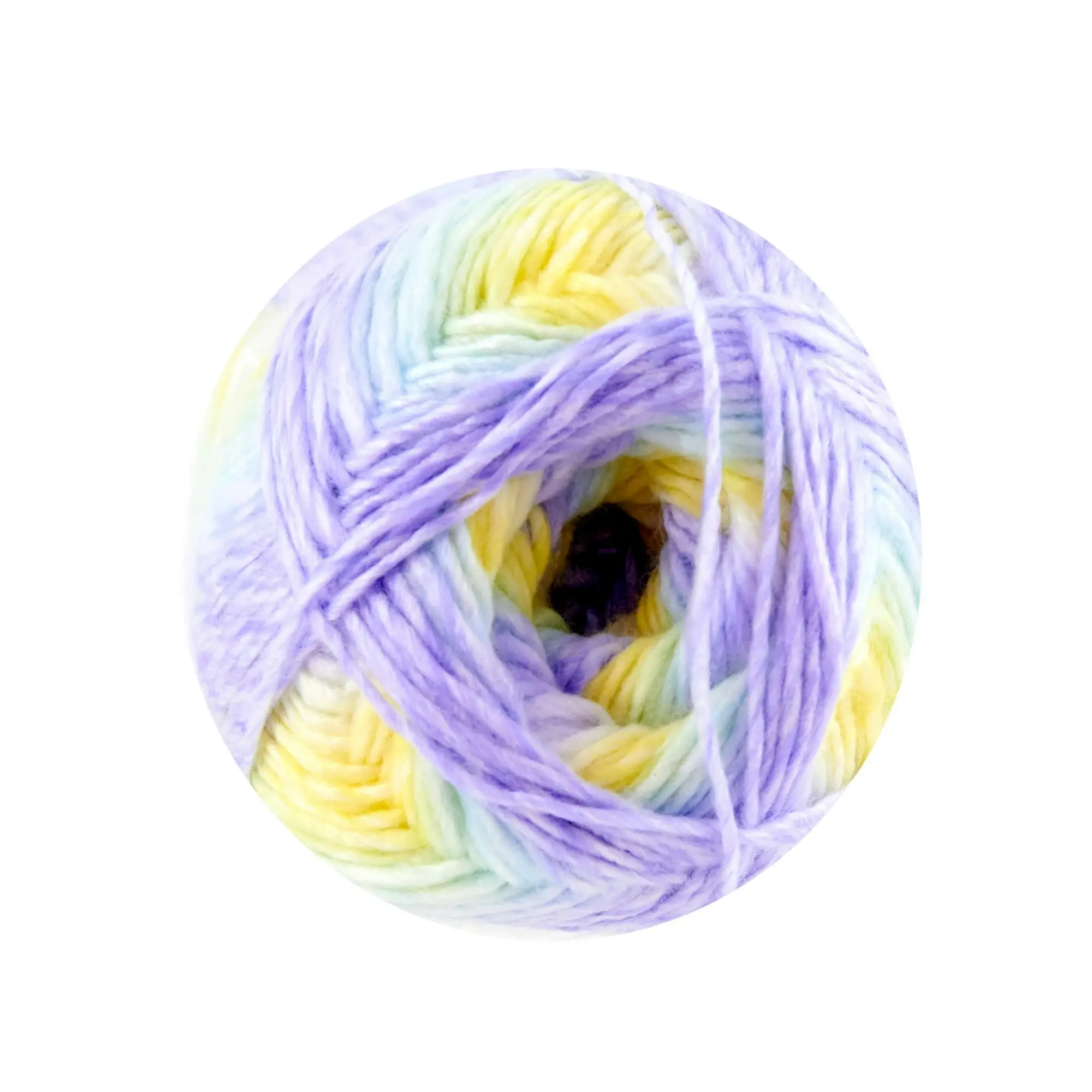 Lion Brand Ice Cream Roving Stripes Crochet & Knitting Yarn, 200g Acrylic Yarn