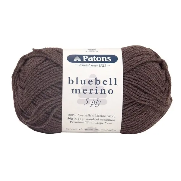 Patons Bluebell Merino 5ply Crochet & Knitting Yarn, 50g Merino Wool Yarn