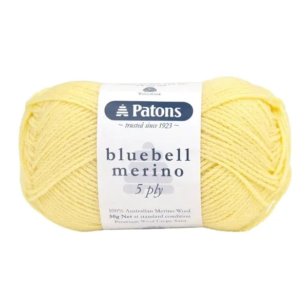 Patons Bluebell Merino 5ply Crochet & Knitting Yarn, 50g Merino Wool Yarn