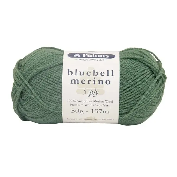 Patons Bluebell Merino 5ply Crochet & Knitting Yarn, 50g Merino Wool Yarn