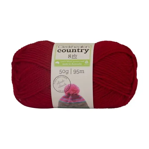 Cleckheaton Country 8ply Crochet & Knitting Yarn - 50g Wool Yarn