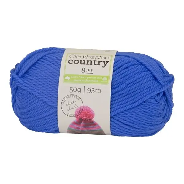 Cleckheaton Country 8ply Crochet & Knitting Yarn - 50g Wool Yarn