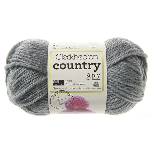 Cleckheaton Country 8ply Crochet & Knitting Yarn - 50g Wool Yarn