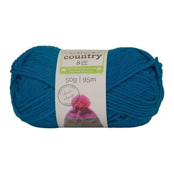 Cleckheaton Country 8ply Crochet & Knitting Yarn - 50g Wool Yarn