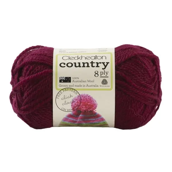 Cleckheaton Country 8ply Crochet & Knitting Yarn - 50g Wool Yarn