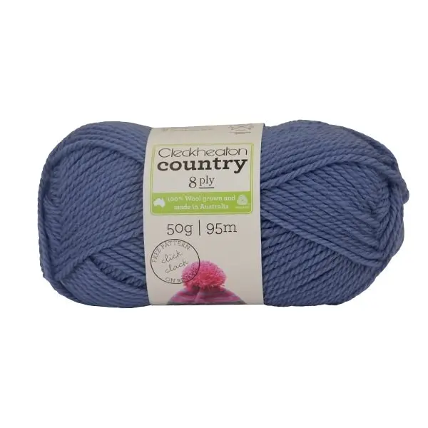 Cleckheaton Country 8ply Crochet & Knitting Yarn - 50g Wool Yarn