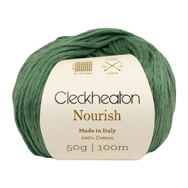 Cleckheaton Nourish Crochet & Knitting Yarn - 50g Cotton Yarn