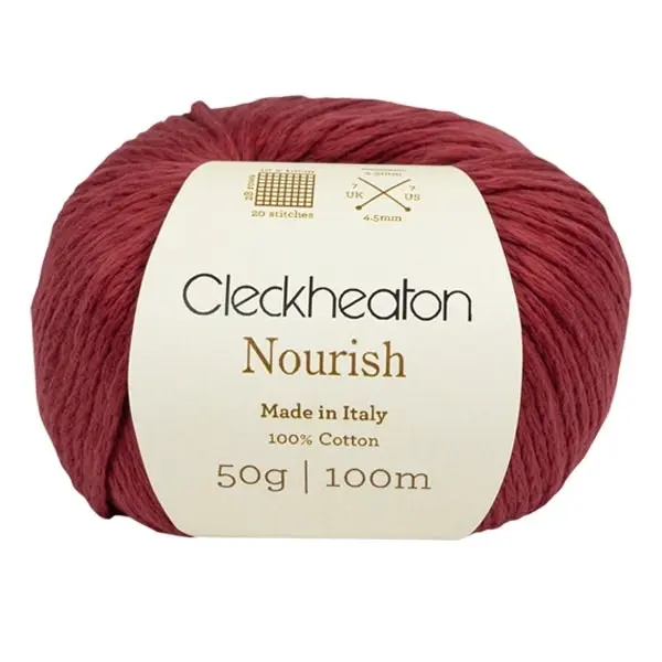 Cleckheaton Nourish Crochet & Knitting Yarn - 50g Cotton Yarn