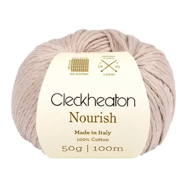 Cleckheaton Nourish Crochet & Knitting Yarn - 50g Cotton Yarn