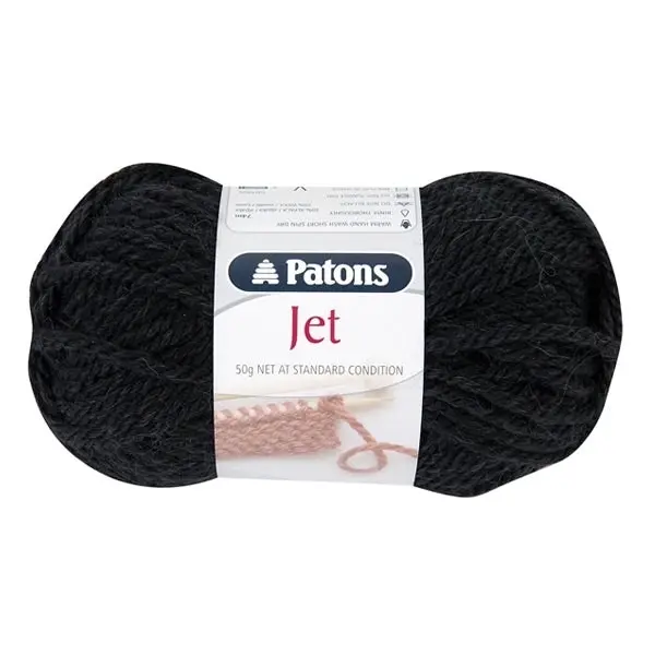 Patons Jet Yarn 12ply Crochet & Knitting Yarn, 50g Wool Alpaca Yarn