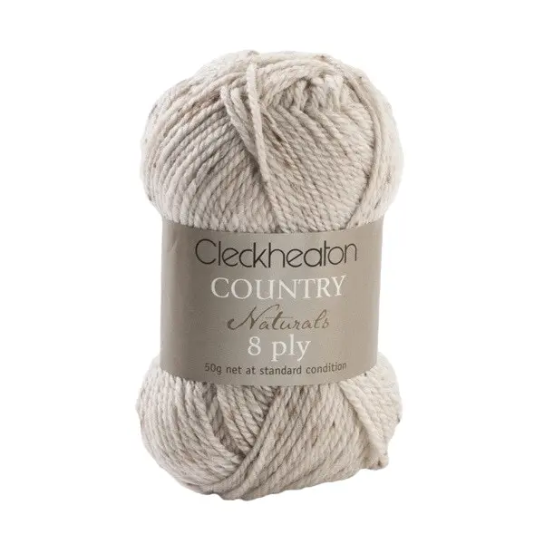 Cleckheaton Country Naturals 8ply Yarn - 50g