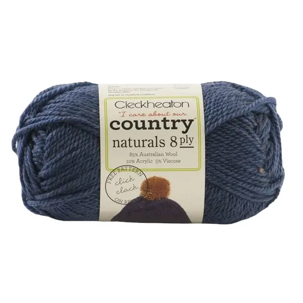 Cleckheaton Country Naturals 8ply Yarn - 50g