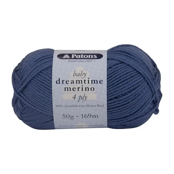 Patons Dreamtime Merino 4ply Crochet & Knitting Yarn, 50g Merino Wool Yarn