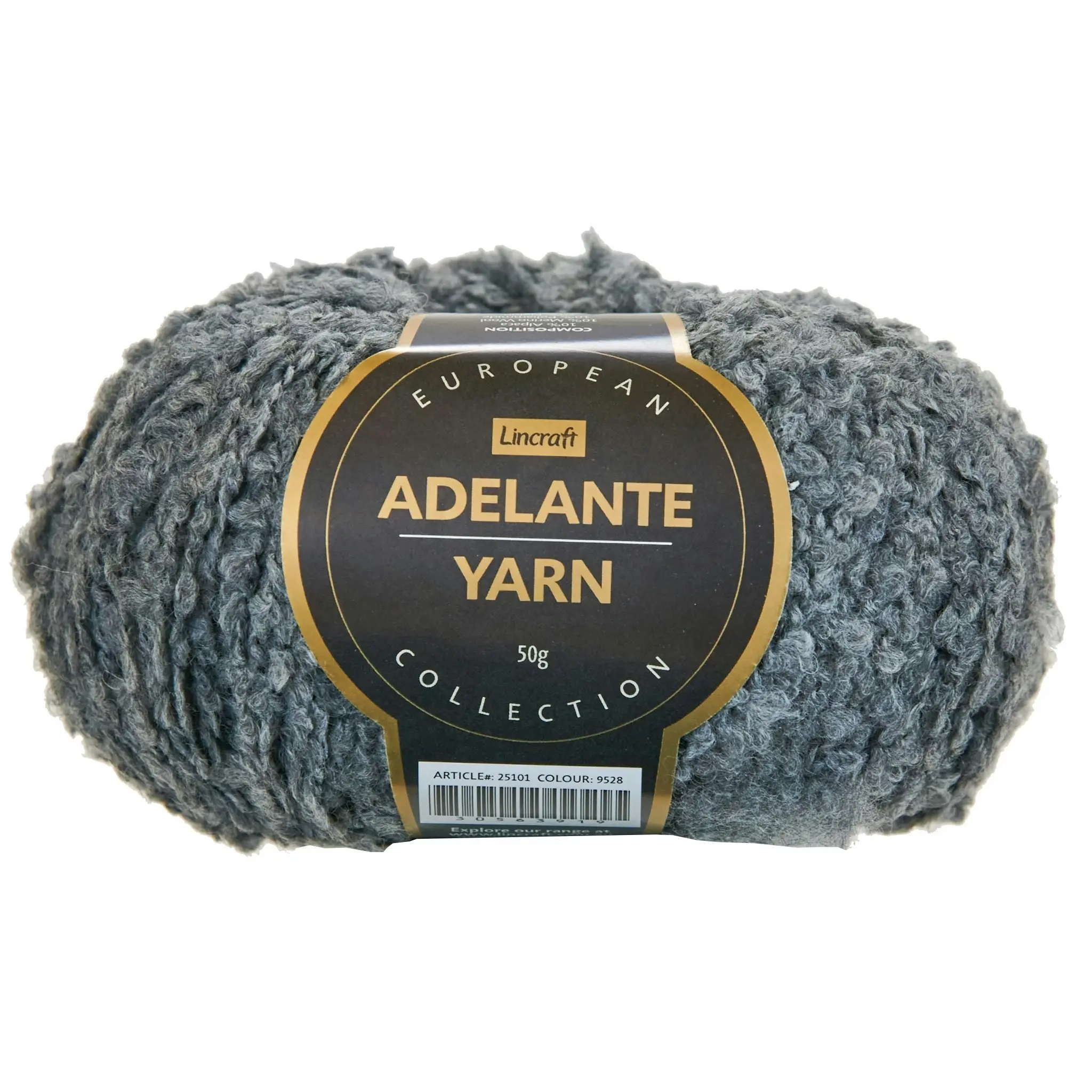 European Collection Adelante Crochet & Knitting Yarn, 50g