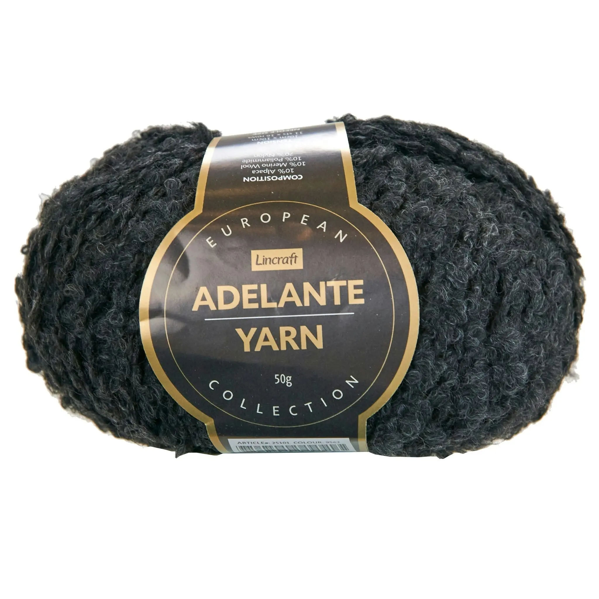 European Collection Adelante Crochet & Knitting Yarn, 50g