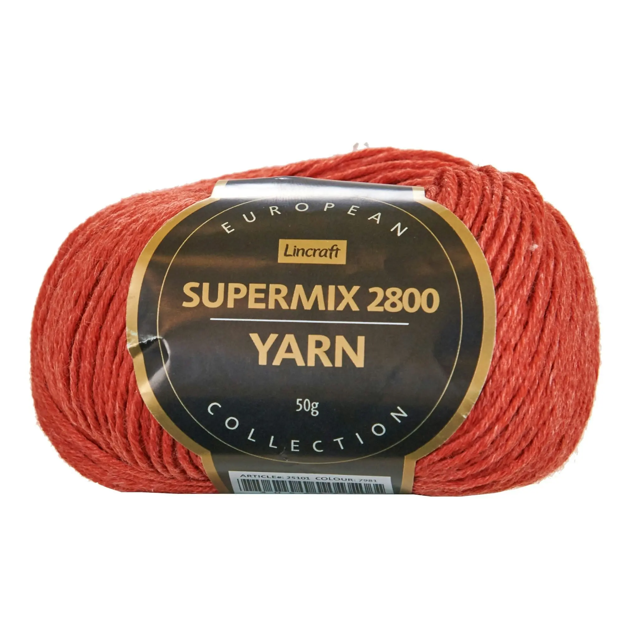 European Collection Supermix 2800 Crochet & Knitting Yarn, 50g